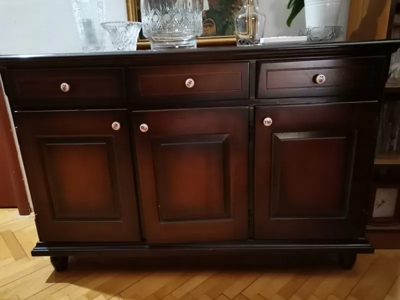 Komplet 2 komode i bilbioteka
