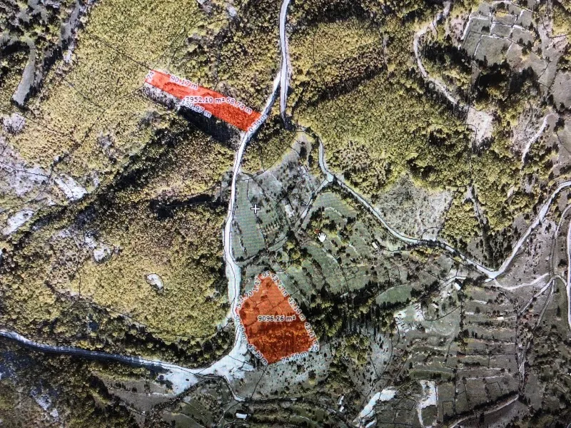 Prodajem dvije poljoprivredne parcele,12.594m2 Danilovgrad,Gornji Martinici.
