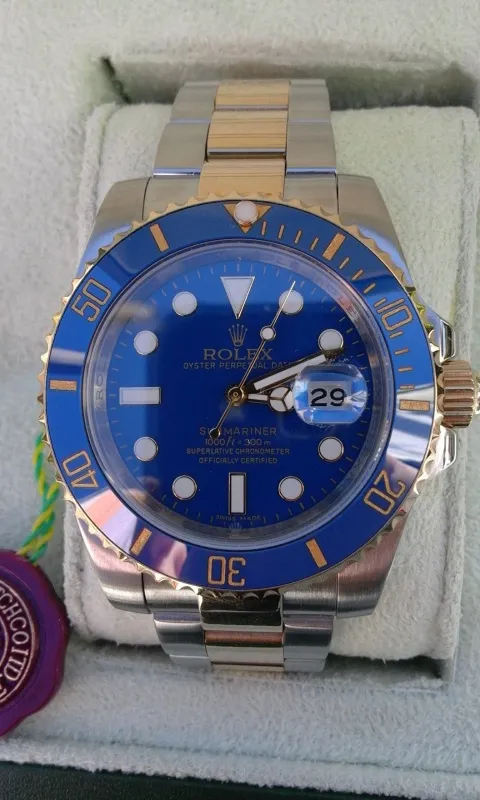 Rolex Submariner Blue Dial