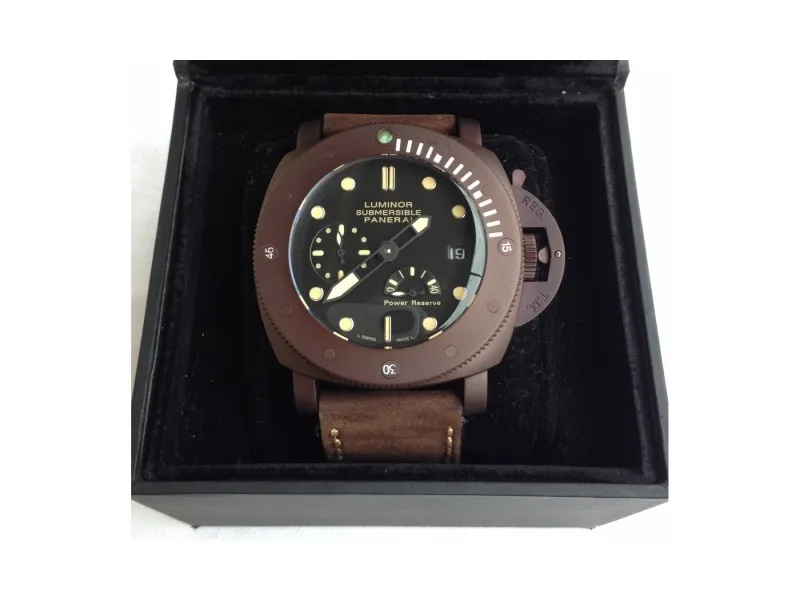 Panerai Submersible Power Reserve Black
