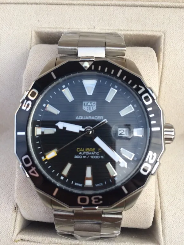 TAG HEUER Aquaracer Automatic Black Dial