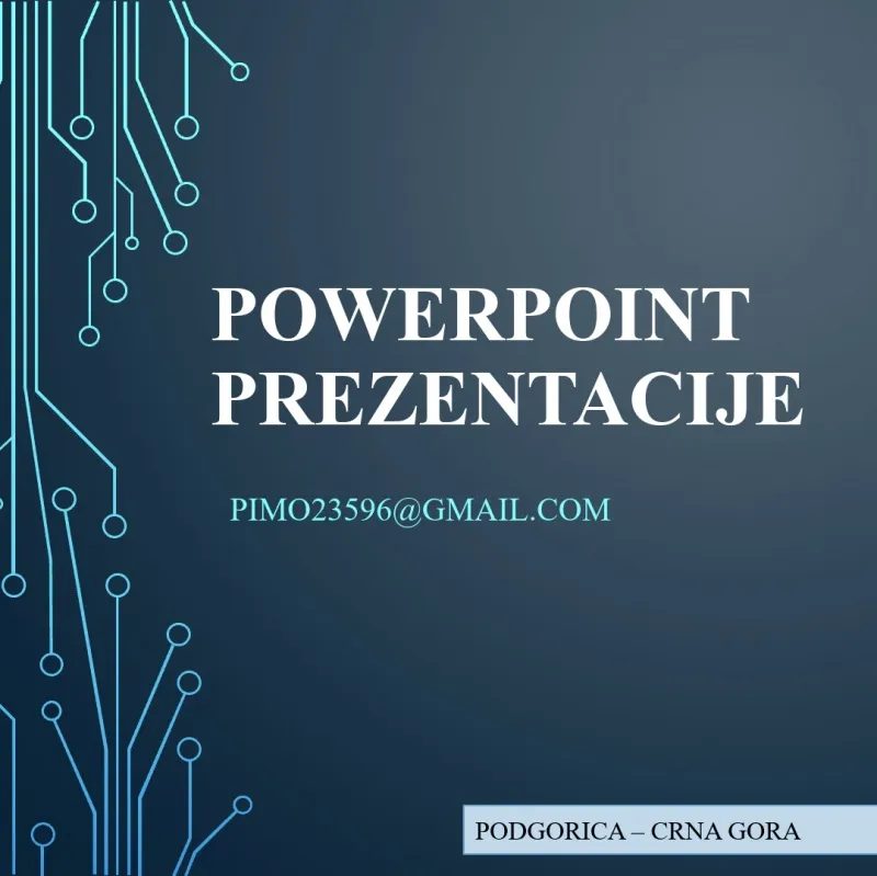IZRADA POWERPOINT PREZENTACIJA