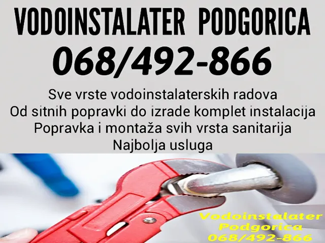 VODOINSTALATER PODGORICA