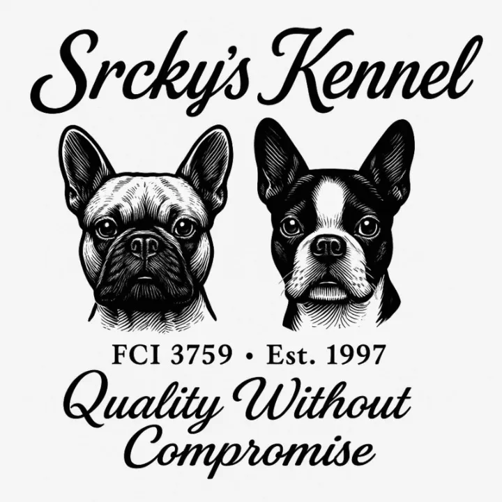 Boston terijer musko stene