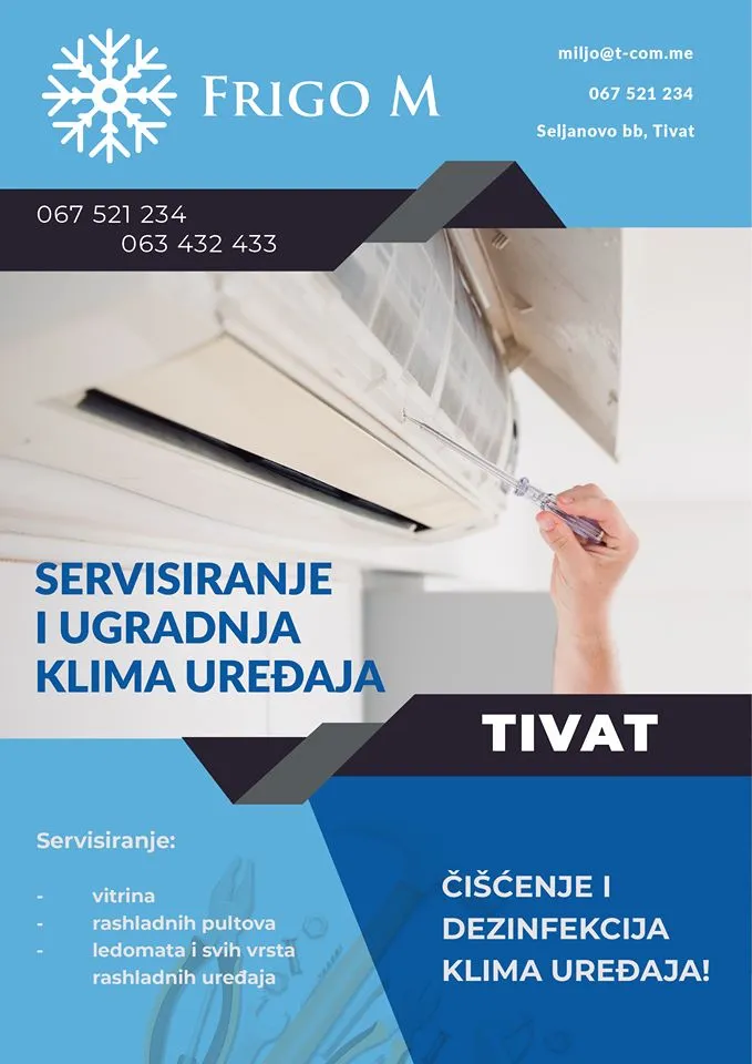 servis klima i rashladnih uredjaja