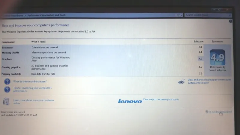 Laptop i5 Lenovo