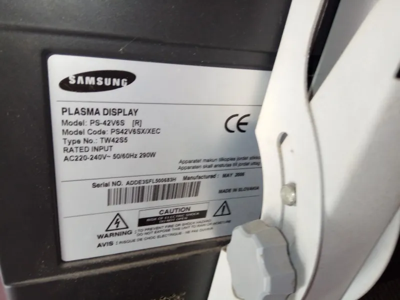 TV Samsung plazma