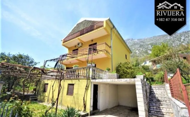 RIVIJERA Nekretnine Prodaja porodicne kuce Morinj Kotor