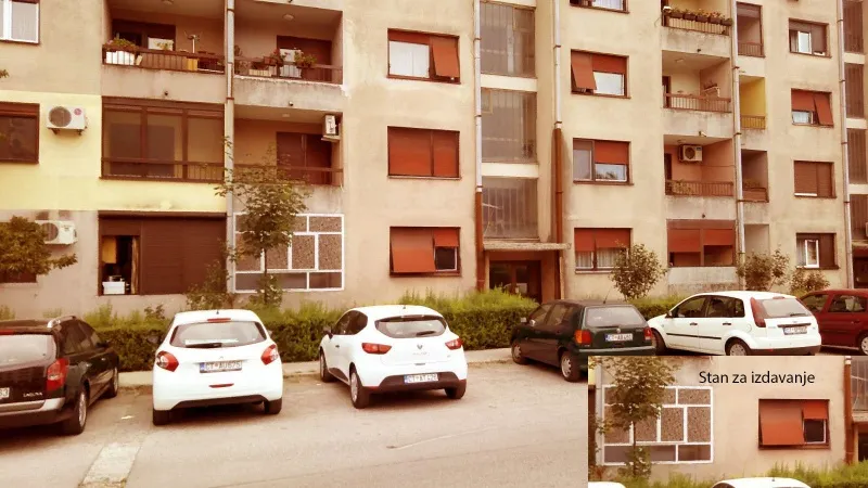 Izdajem dvosoban stan na Cetinju 70m2 - visoko prizemlje - Bogdanov kraj