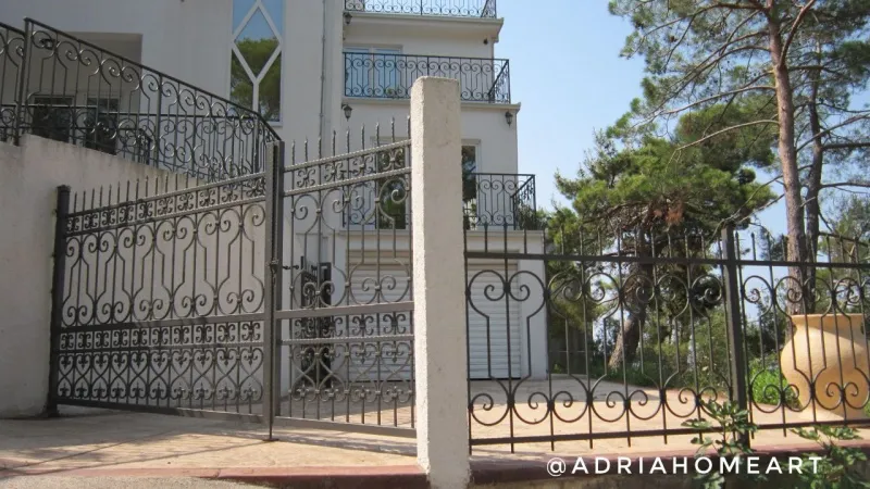 Kovane ograde, kapije, resetke, tende, dvorisne ograde, balkonske ograde itd