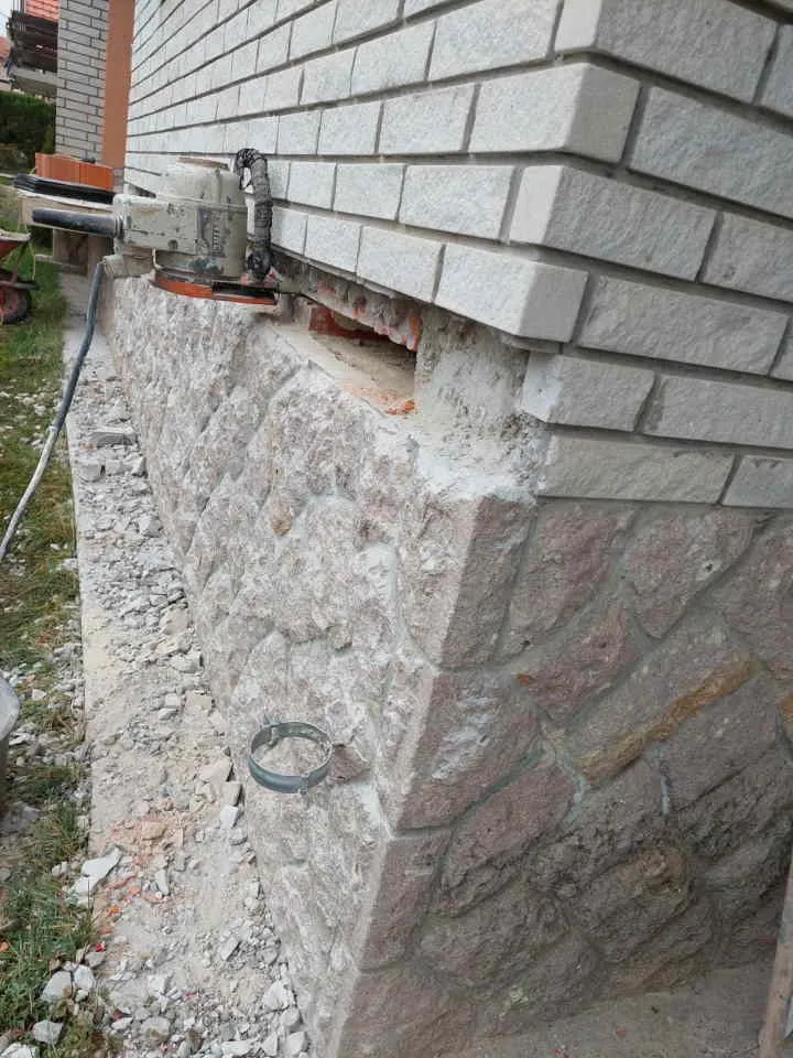 HIDROIZOLACIJA MALETIC - masinskim presecanjem zidova 