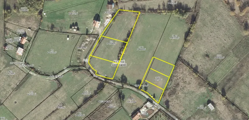 Prodaja placeva u Spužu od 500 do 3000 m2