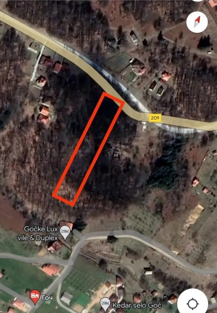 Prodajem plac na planini Goč