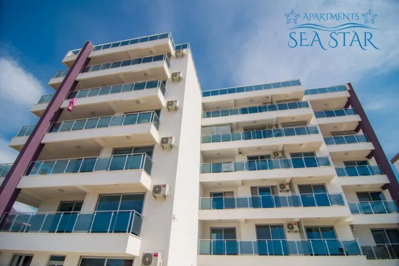 Izdavanje dvosobnih stanova na dan, Sea star apartmani-Veliki Pijesak