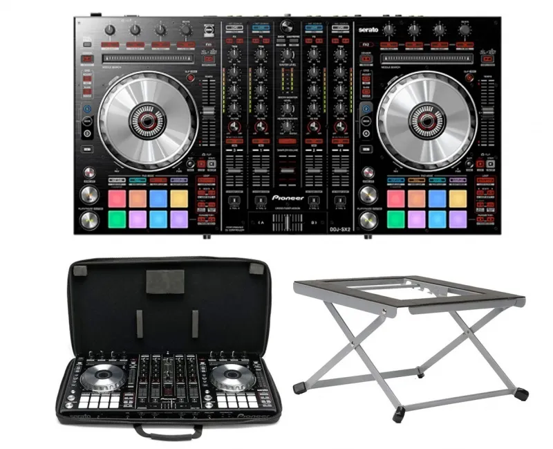 Pioneer DDJ-SX2 + Magma Case + Riser