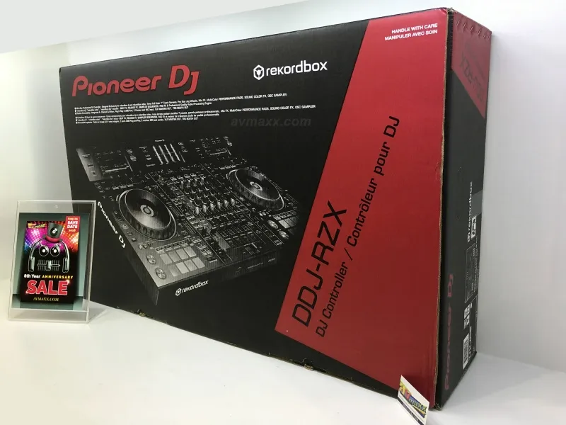 Pioneer DDJ-RZX Professional 4-Channel Controller for Rekordbox DJ & Video with 