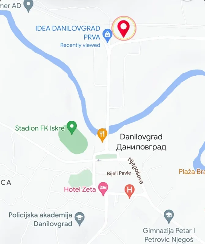 Prodajem građevinsko zemljište u naselju Pažići, Danilovgrad. 1860m2