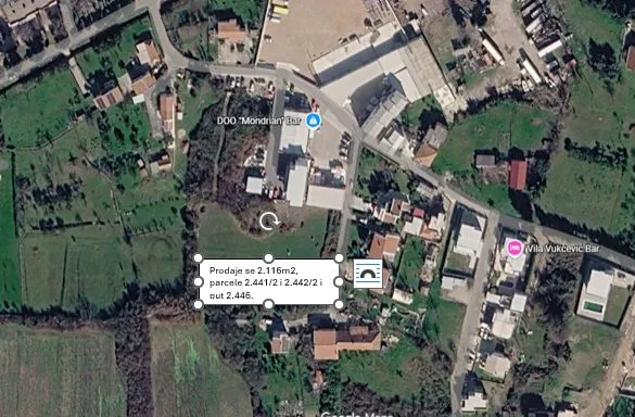 Plac u Baru 2116m2